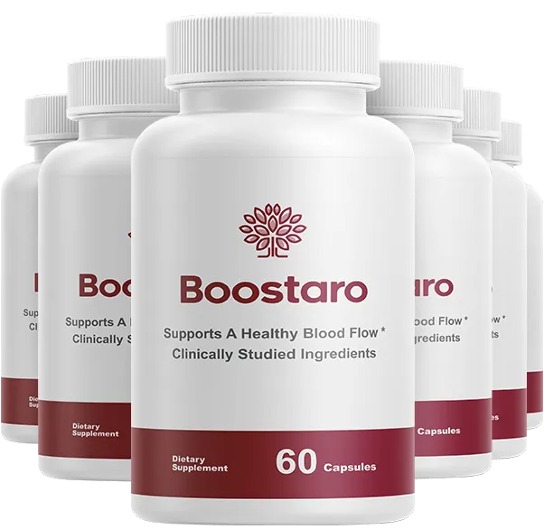 Boostaro 6-Bottle Supply with 180-Day Guarantee